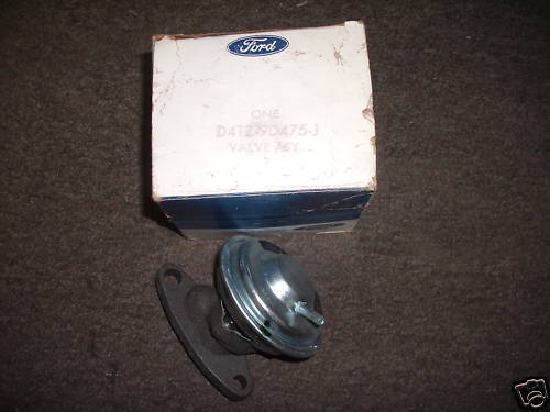 NOS 1975 FORD GRANADA EXHAUST VALVE ASSEMBLY