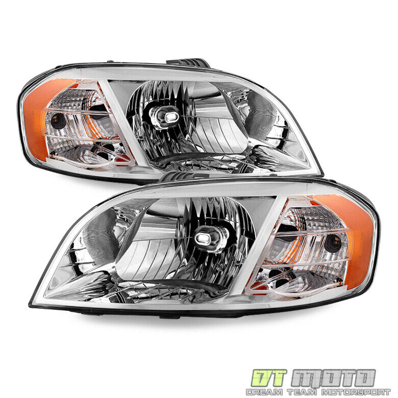 2007-2011 Chevy Aveo Sedan 07-09 Pontiac Wave Headlights Headlamps Left+Right