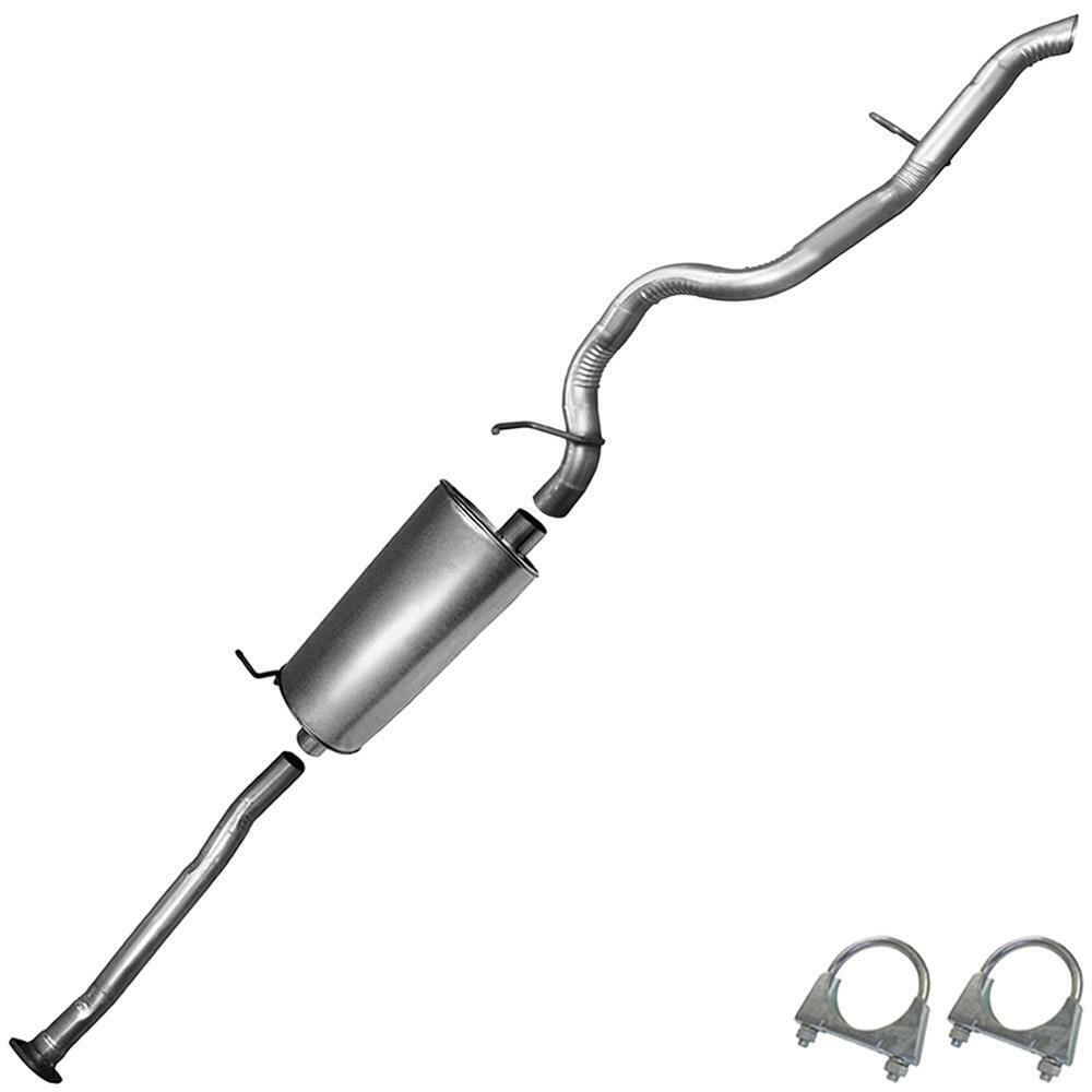Muffler Exhaust System fits: 2008-2012 Canyon Colorado 2.9L 3.7L Extended / Crew