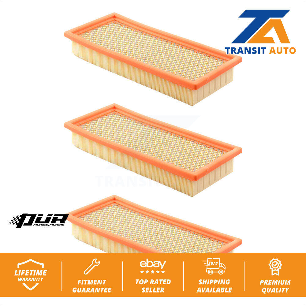 Air Filter (3 Pack) For 2005-2007 Ford Five Hundred Freestyle Mercury Montego