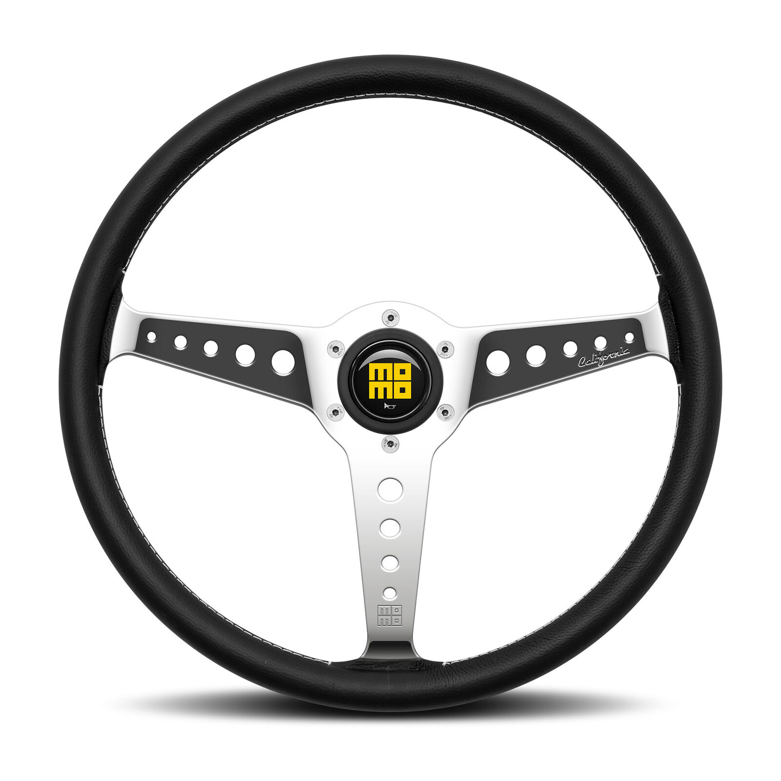 MOMO Motorsport California Heritage Steering Wheel Black, 360mm - CAL36BK2S