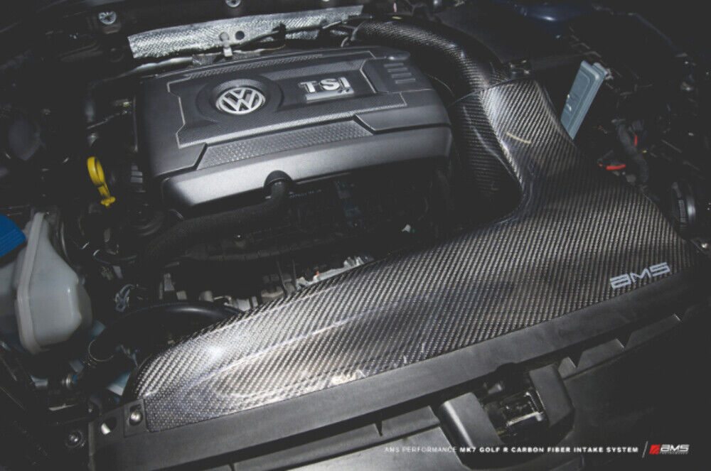 AMS Performance Fit 2015+ VW Golf R MK7 Carbon Fiber Intake