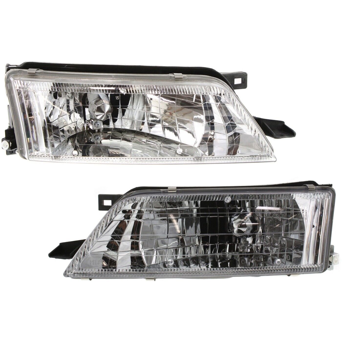 Headlight Set For 97 98 99 Nissan Maxima Left and Right With Bulb 2Pc