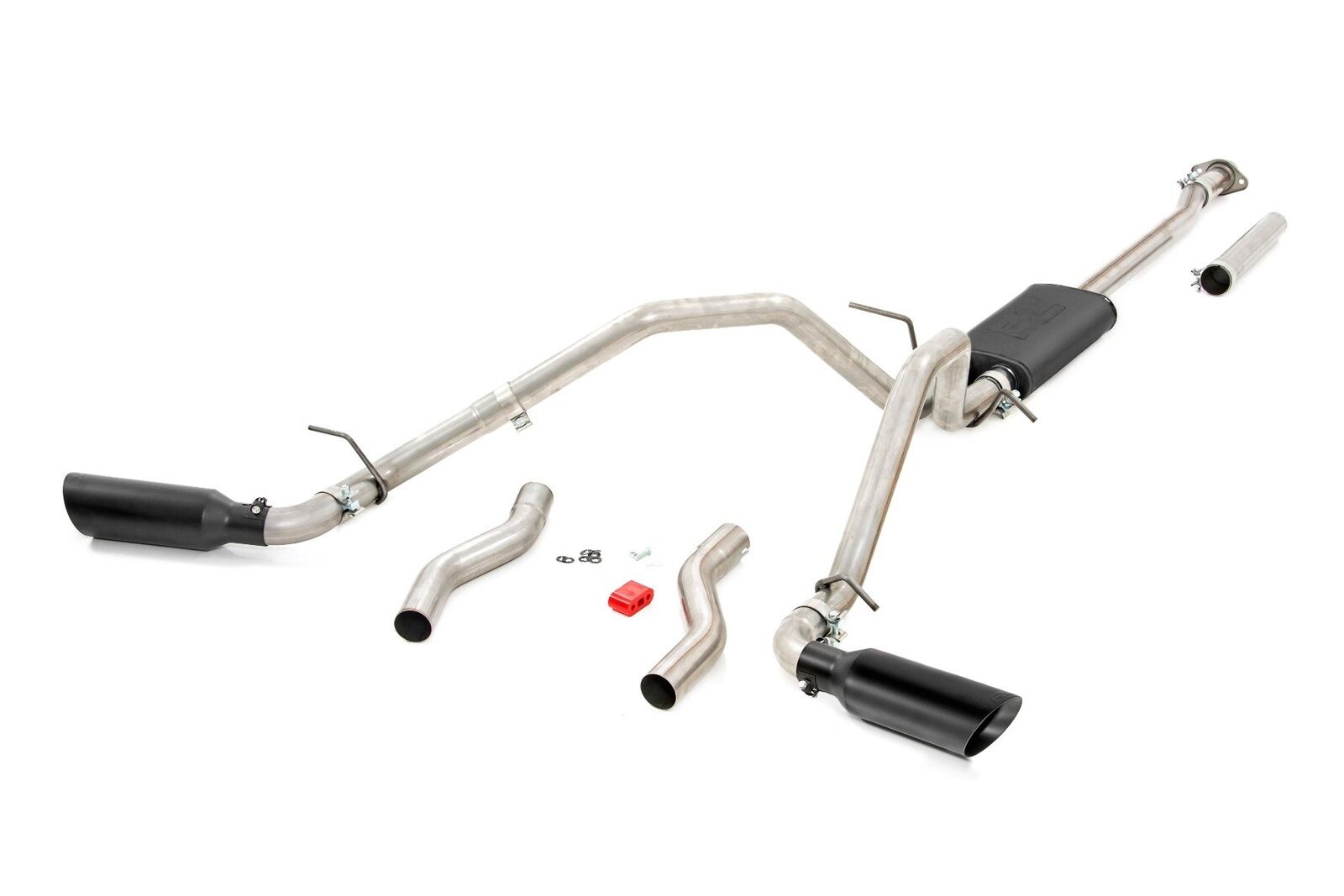 Rough Country Dual Cat-Back Exhaust for 19-24 Ram 1500 2WD/4WD | 5.7L - 96013