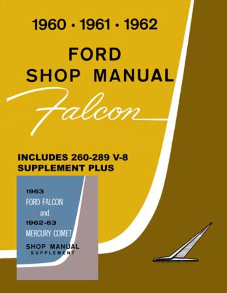 1961 1962 1963 Ford Falcon Shop Service Repair Manual