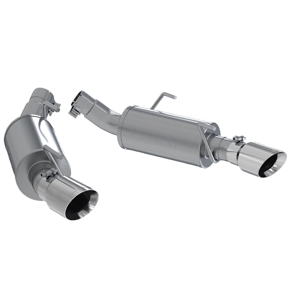 MBRP S7200AL Steel Axle Back Exhaust for 2005-2010 Ford Mustang Shelby GT500 5.4