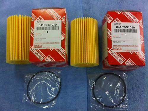 TWO NEW LEXUS IS-F (2007-2010) RC-F (2015-2016)  OEM OIL FILTERS