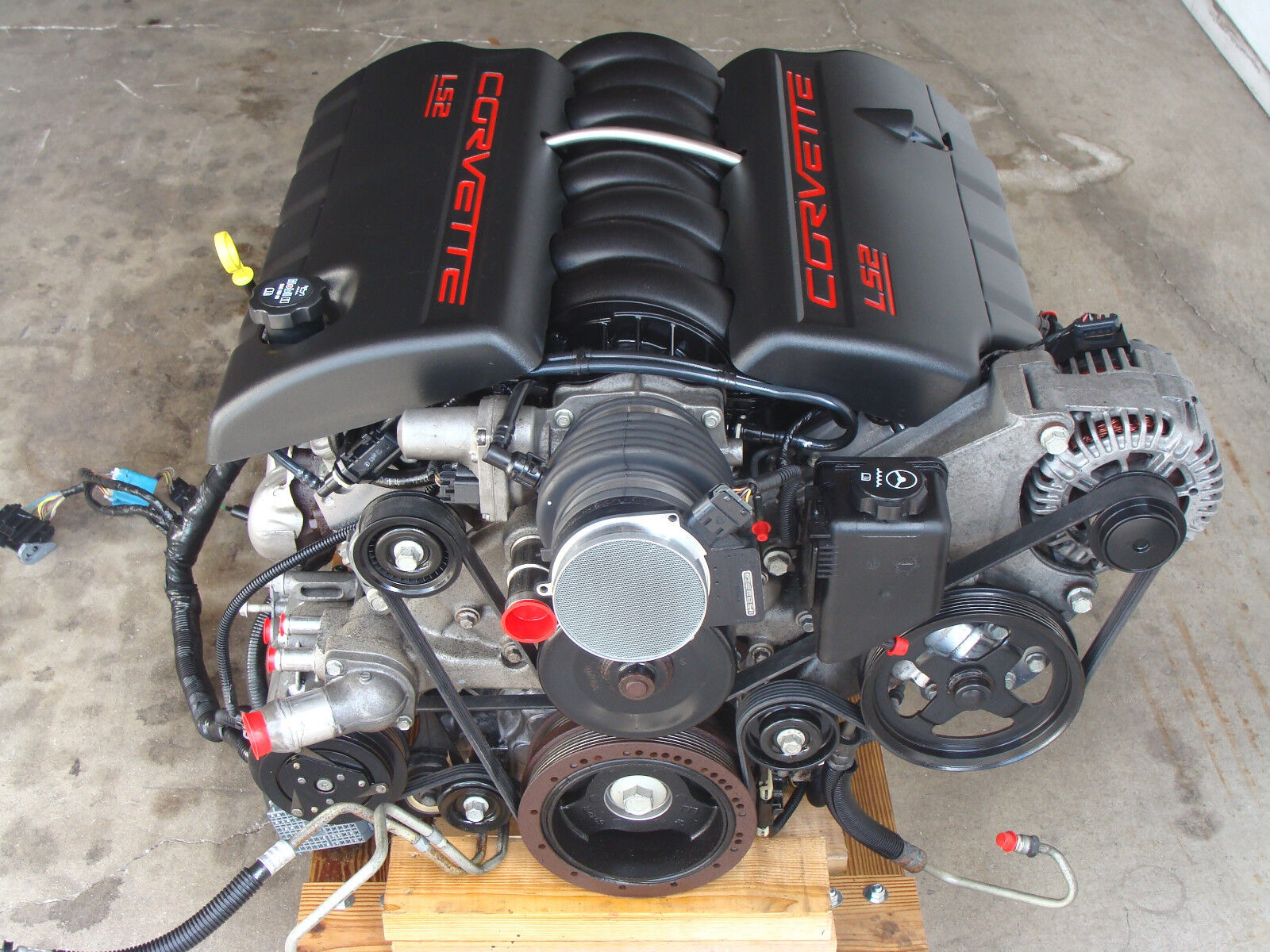 2005 LS2 400 HP Corvette Engine Assembly w/ Accessories, Harness, PCM 90k Miles