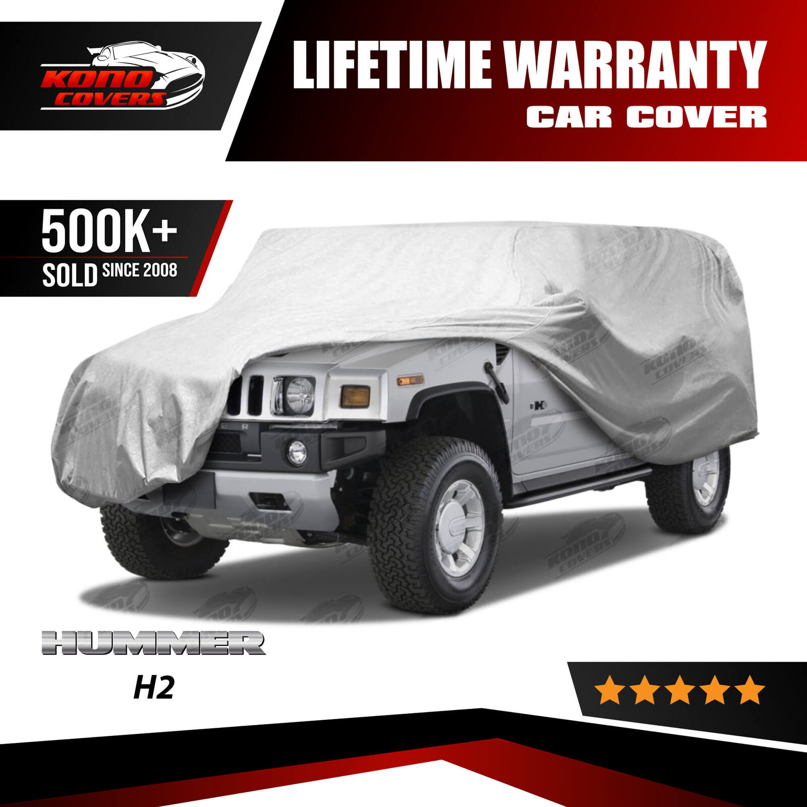 HUMMER H2 SUV SUT CAR COVER Sport Utility Outdoor Water Proof Rain Snow Sun Dust