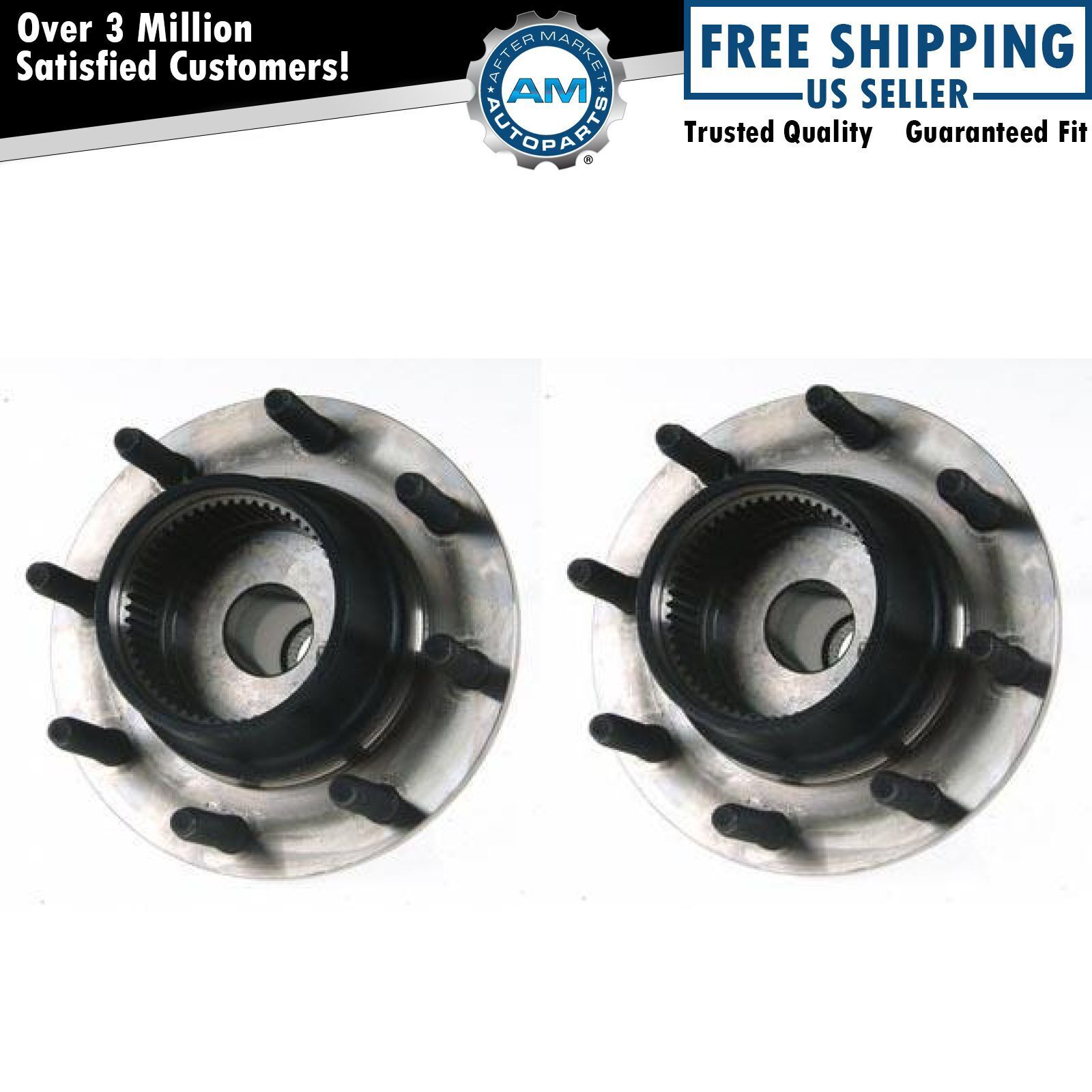 FRONT Wheel Hub Bearing Course Threads No ABS - BEFORE 3/21/99 - SRW 1999 F-250
