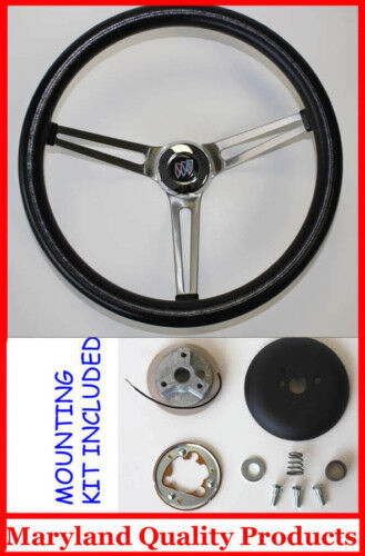 1969-1993 Buick Skylark GS GRANT Steering Wheel Black 15\