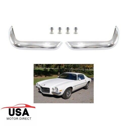 Front Split Bumpers Pair Rally Sport Compatible with 70 71 72 73 Chevy Camaro RS