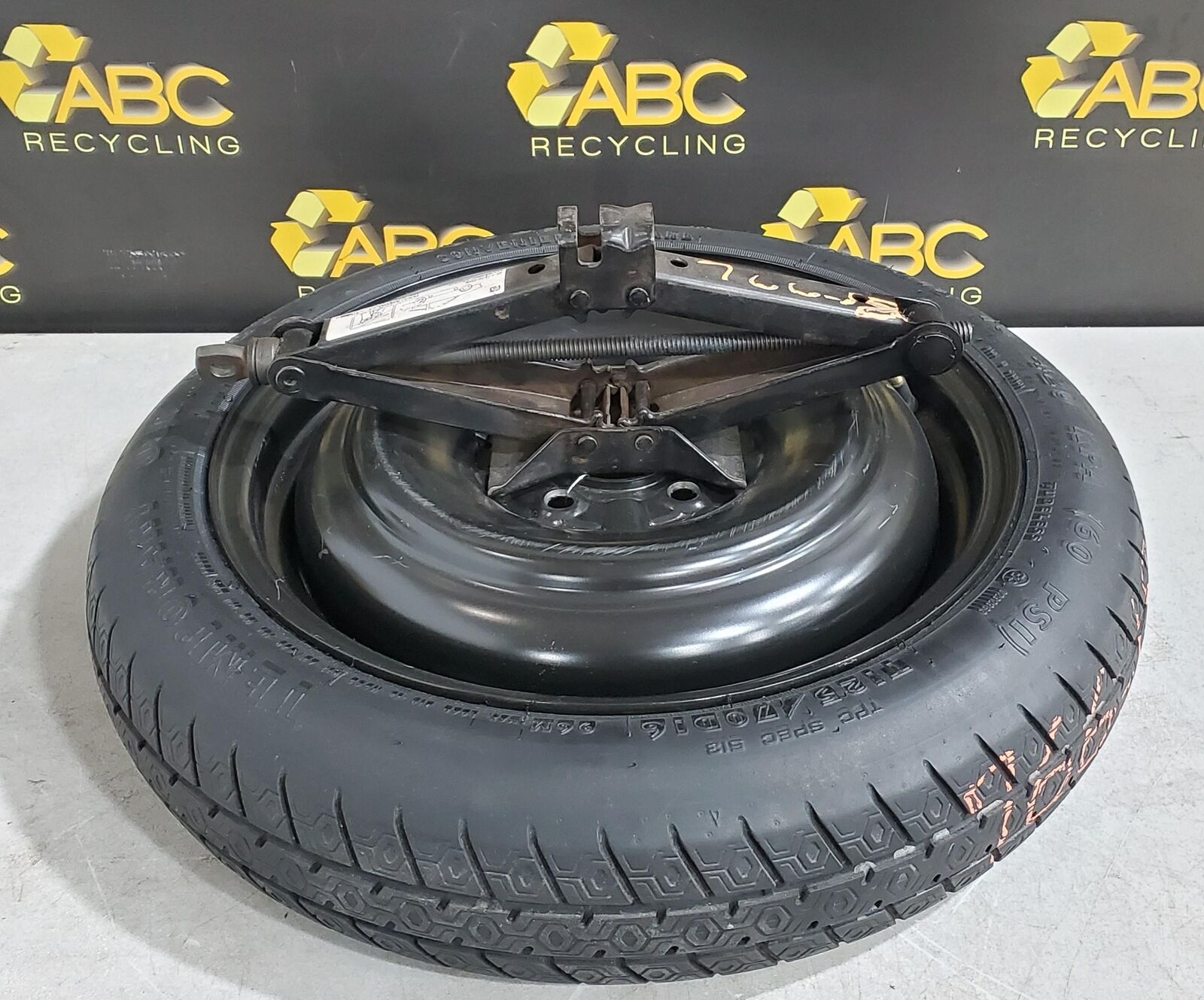 1995-2012 Mitsubishi Galant Compact Spare Wheel Tire 16x4 with Jack OEM