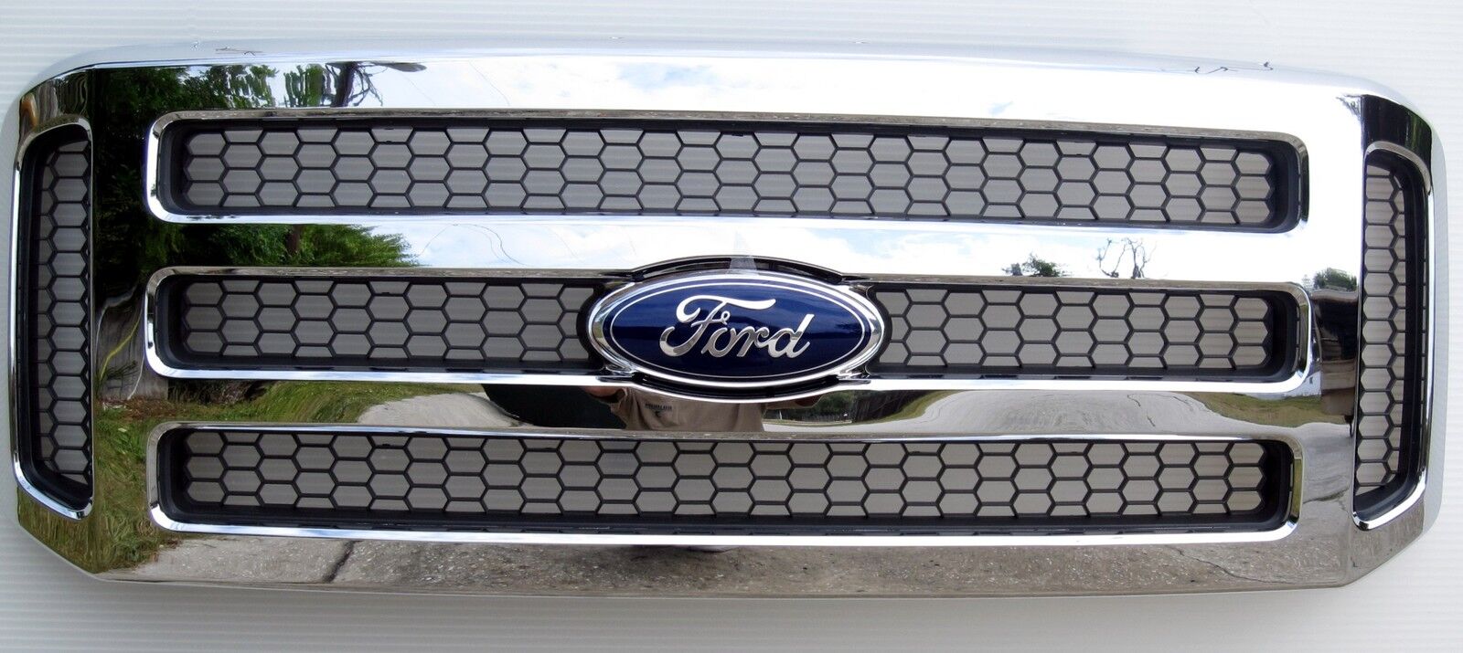 2005- 07 Ford CHROME Grille Grill F250 F450 & Excursion
