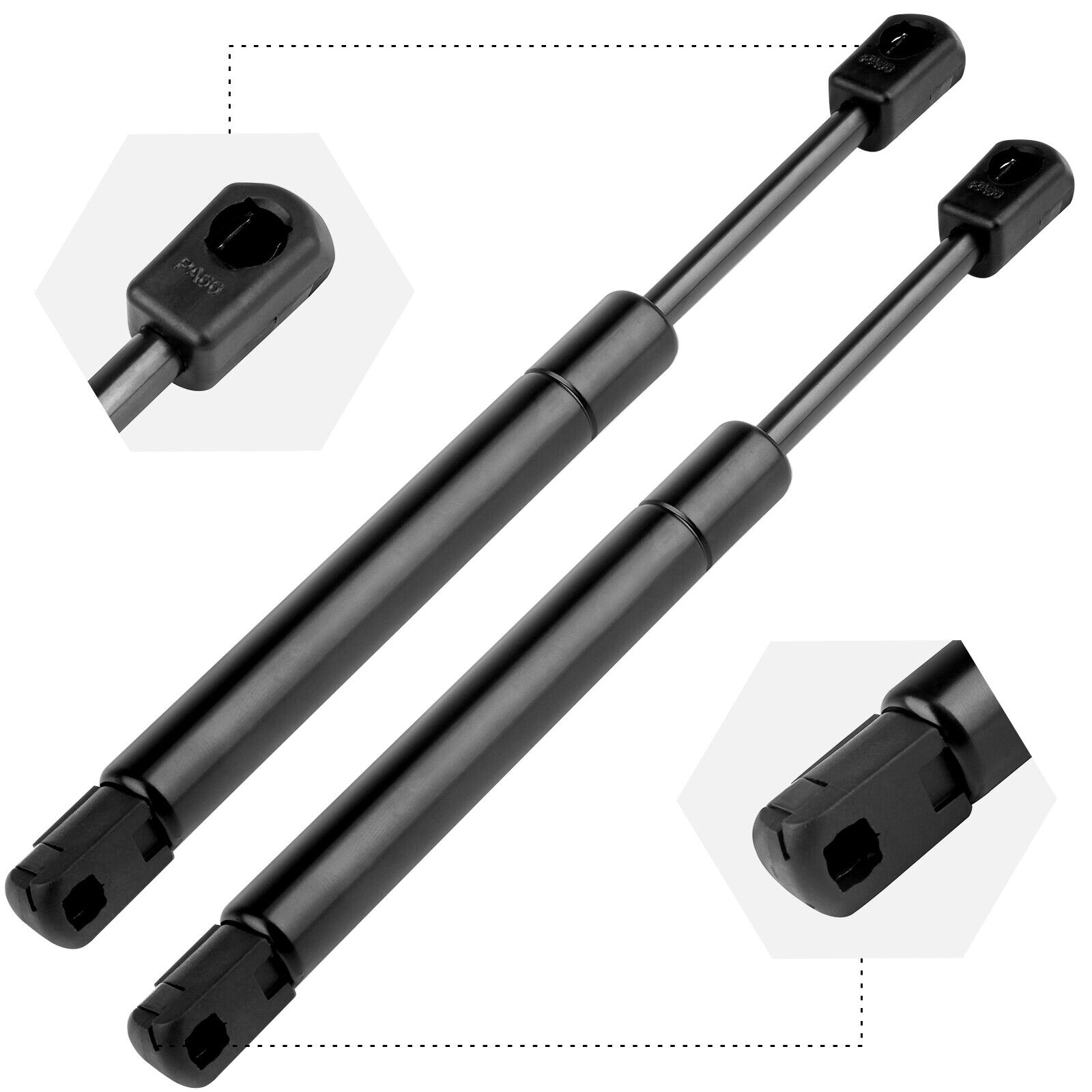 Front Hood Lift Support Shocks For 91-01 Ford Explorer 97-01 Mercury Mountaineer