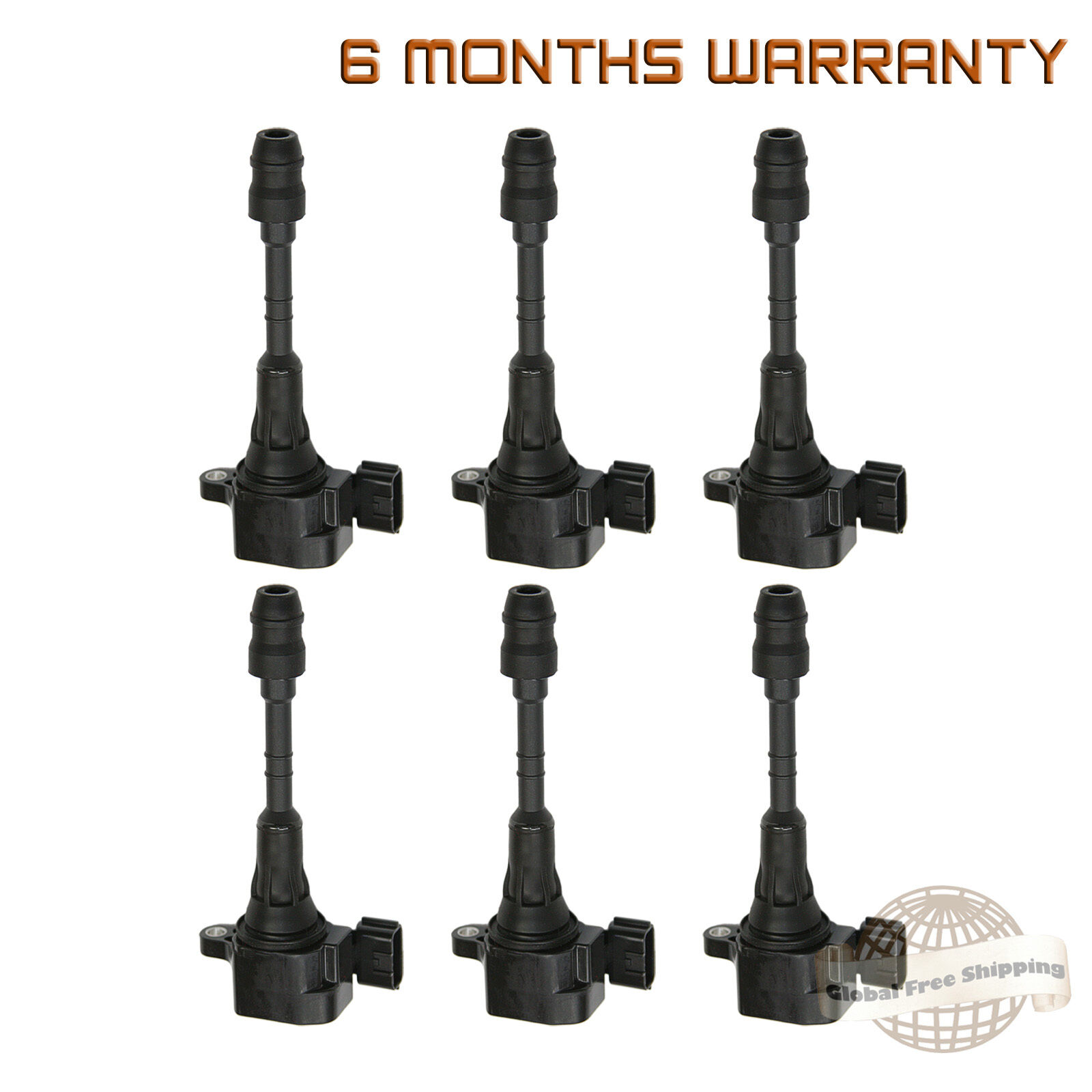 Set of 6 Ignition Coil pack For Pathfinder Murano Quest QX4 I35 50075 5C1403