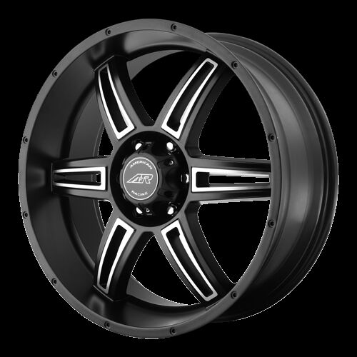 18 inch Black Wheels Rims Chevy Express Van GMC Sierra Yukon 6 Lug Toyota Tacoma