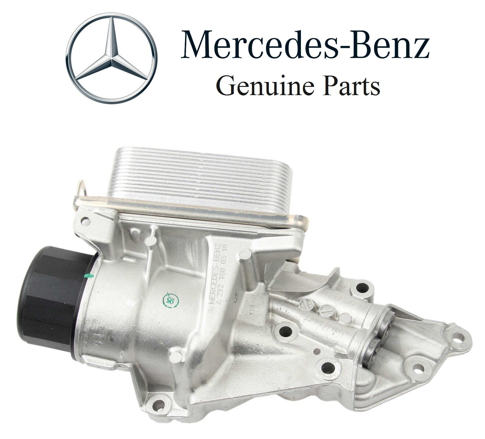 For Mercedes W203 C230 W463 X164 W164 Engine Oil Filter Housing w Cooler Genuine