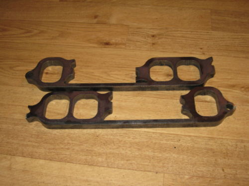 Chevy 6 Straight 230 250 292 Exhaust Header Flanges .5\