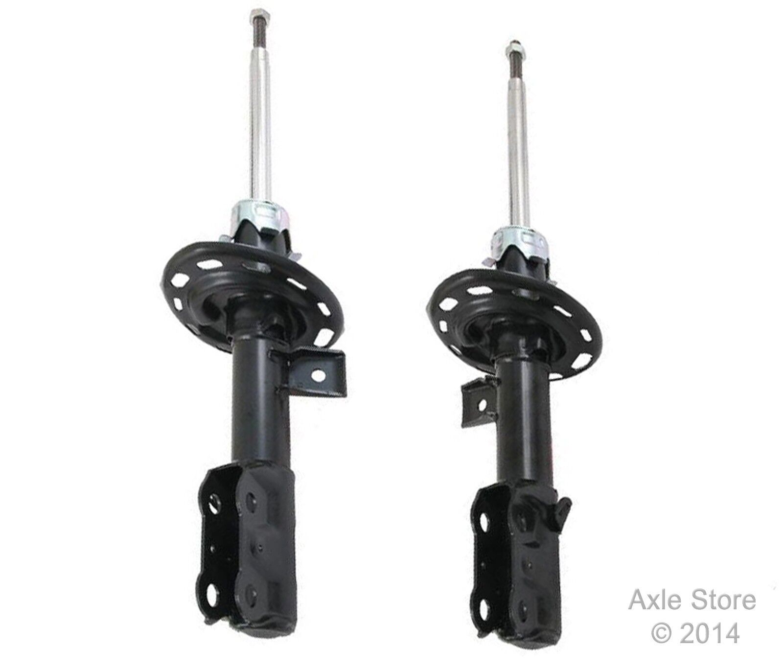 2 New Front Suspension Shocks Struts for 2007 2008 Honda Fit with Warranty