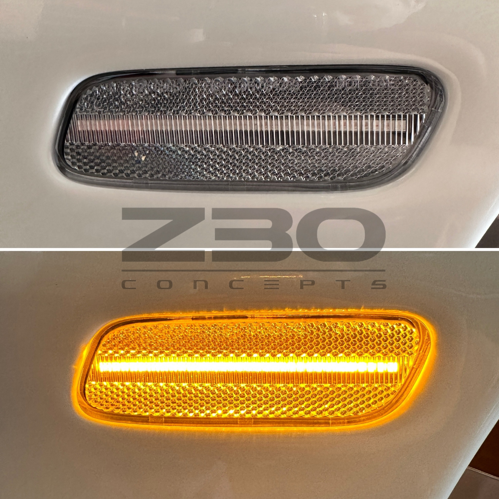 Z30 Concepts LED Side Markers for Lexus SC300 SC400 & Toyota Soarer (Clear)