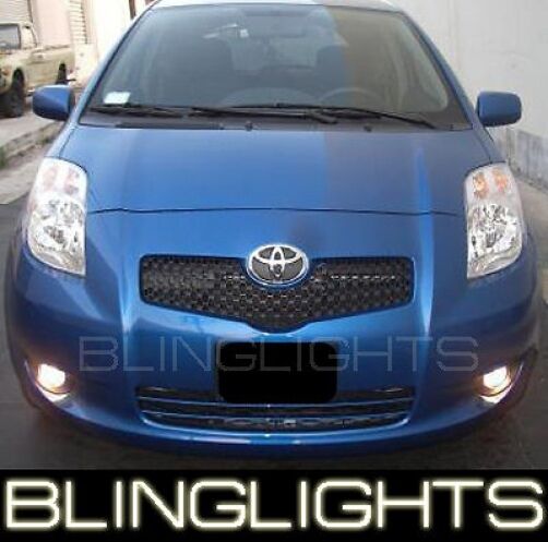 Xenon Halogen Fog Lamps light Kit for 2007-2010 Toyota Yaris 07 08 s