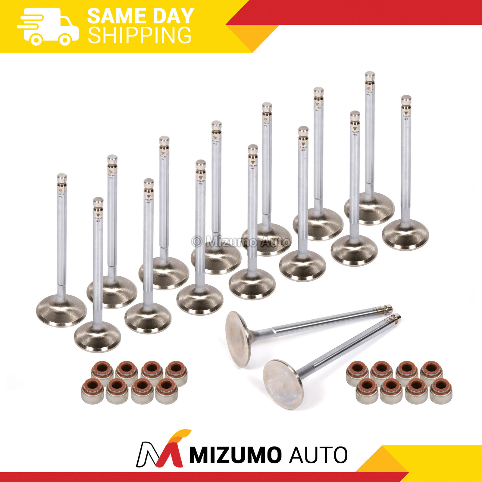 High Performance Intake Exhaust Valves w/ Seals Fit 89-06 Eagle Mitsubishi 4G63