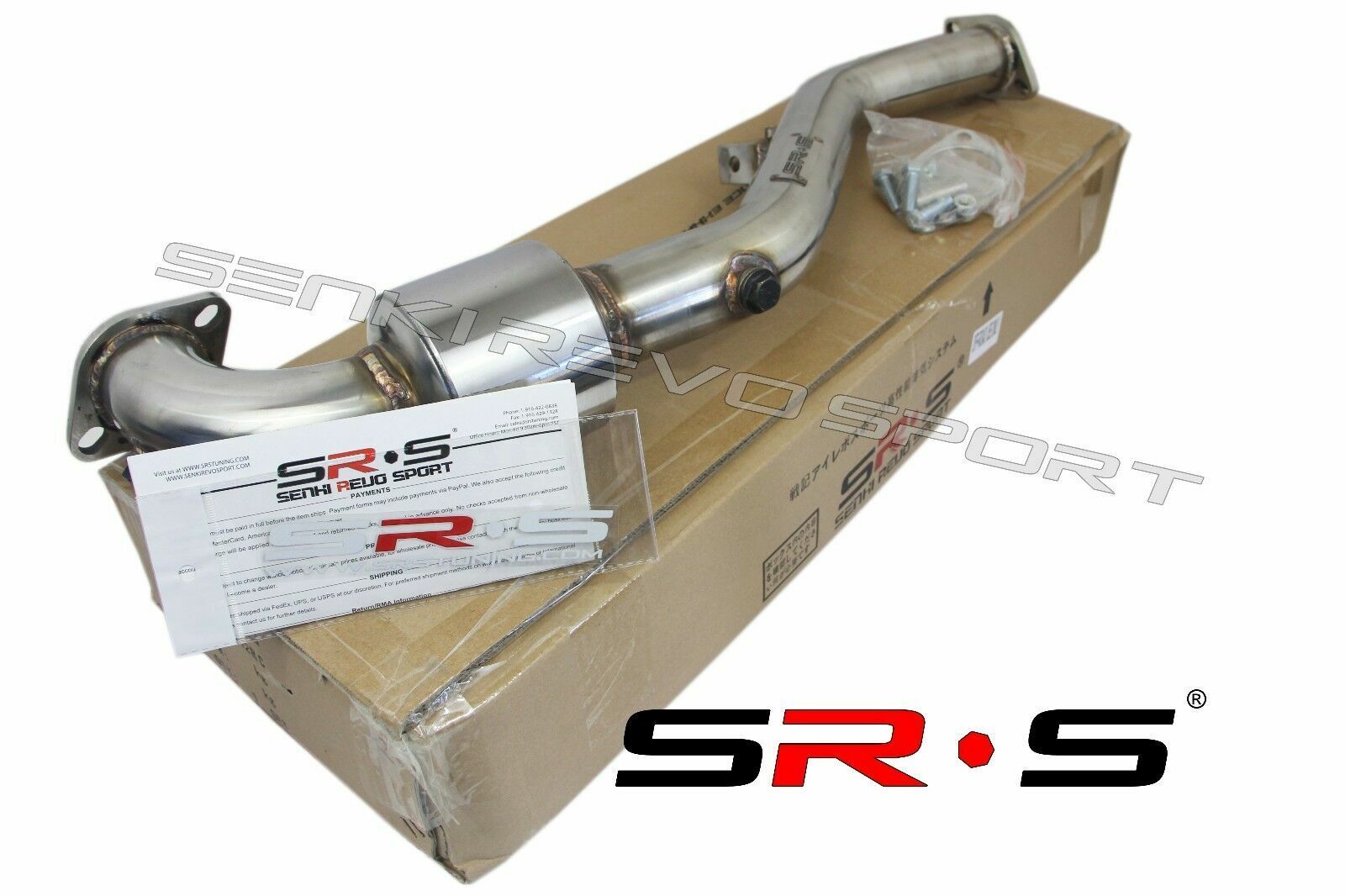 SRS STAINLESS Exhaust pipe FOR IMPREZA 2.5L RS EJ 1997-2005