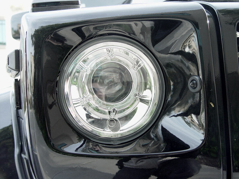 DEPO 02-06 Mercedes Benz W463 G Class Wagon DOT /Chrome Projector Headlight Pair