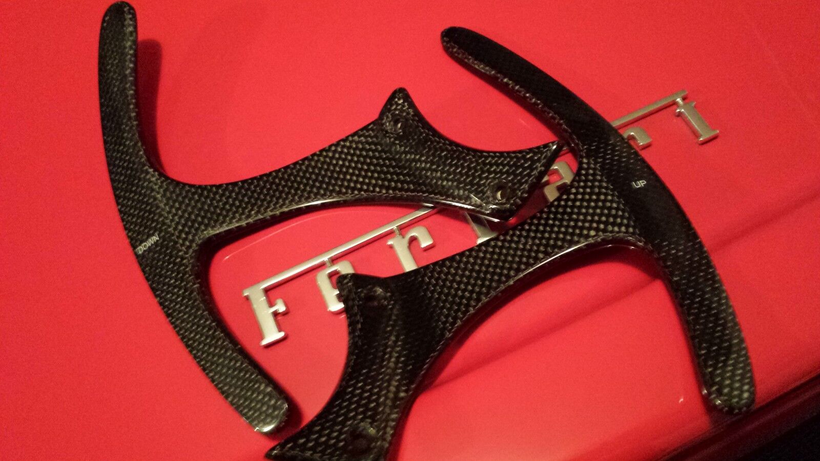 Ferrari 360 F1 GT Extended Challenge/Stradale Carbon Fiber Paddle Shfters 