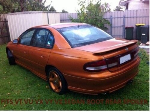 HOLDEN COMMODORE VT VX VY VZ SEDAN BOOT STRUTS TO SUIT CAR WITH SPOILER-PAIR (2)