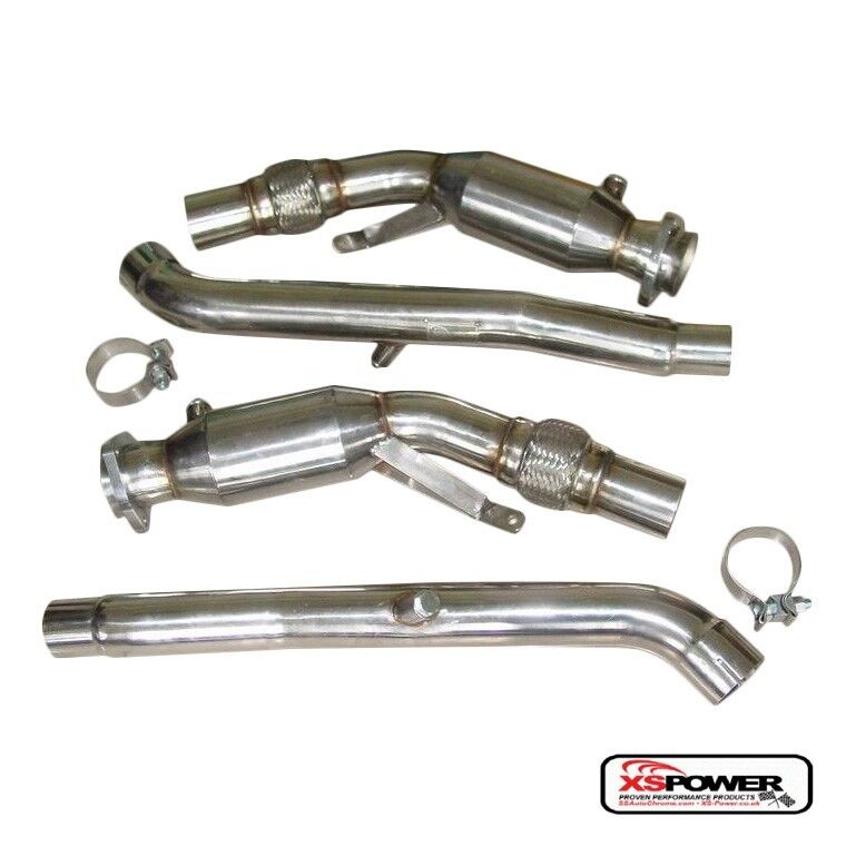 2004-2008 B6 B7 AUDI S4 With Cat Piggy Pipes Downpipes Catted