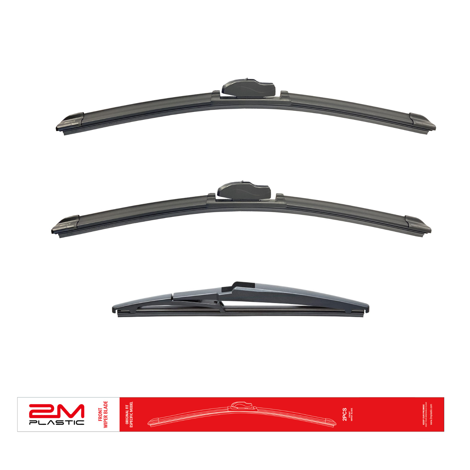 Front and Rear Windshield Wiper Blade For Toyota PRIUS C 12-19 Set 28\