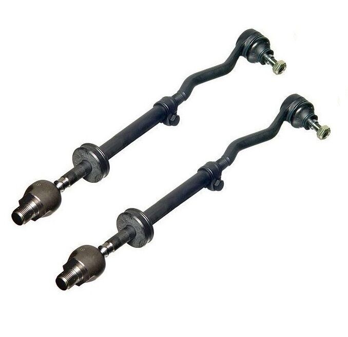 For BMW E30 318i 325i Pair Set of Left and Right Tie Rod Assemblies LEMFOERDER