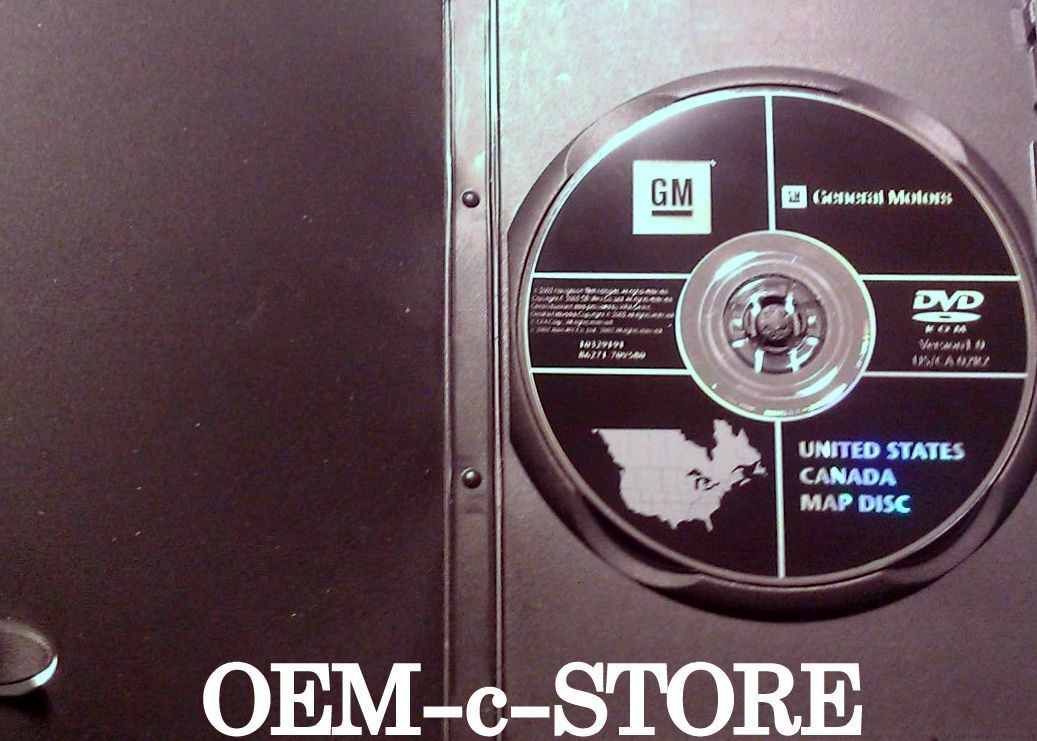 GM ESCALADE NAVIGATION DVD US CANADA OEM 10329191 86271-70V580