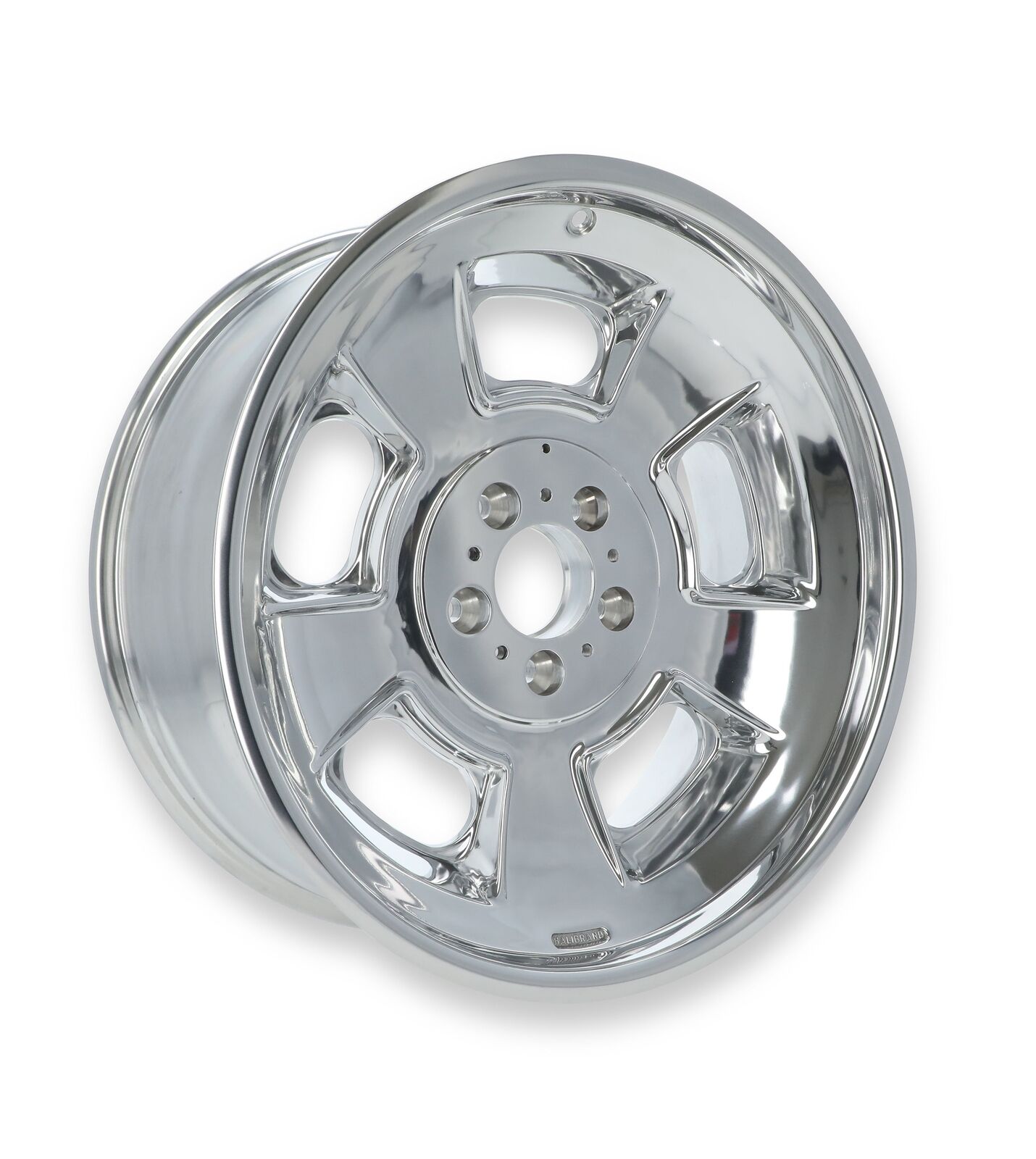 Halibrand Sprint Flow Formed Wheel with Spinner 20x8.5 - 4.5 bs Polished No