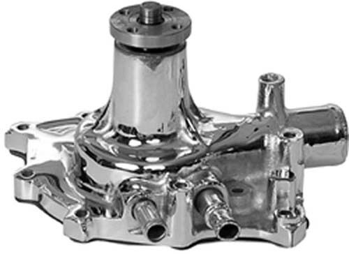1965-1973 FORD 289 302 351W CHROME WATER PUMP-NEW