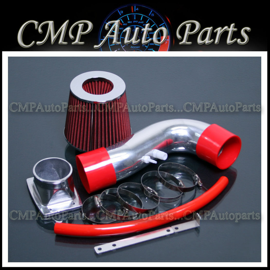 RED fit 1992-2000 LEXUS SC400 4.0 4.0L RAM AIR INTAKE KIT INDUCTION SYSTEMS