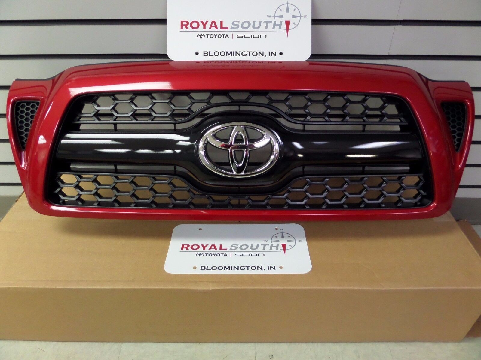 Toyota Tacoma Sport Barcelona Red 3R3 Honeycomb Grille Genuine OEM OE