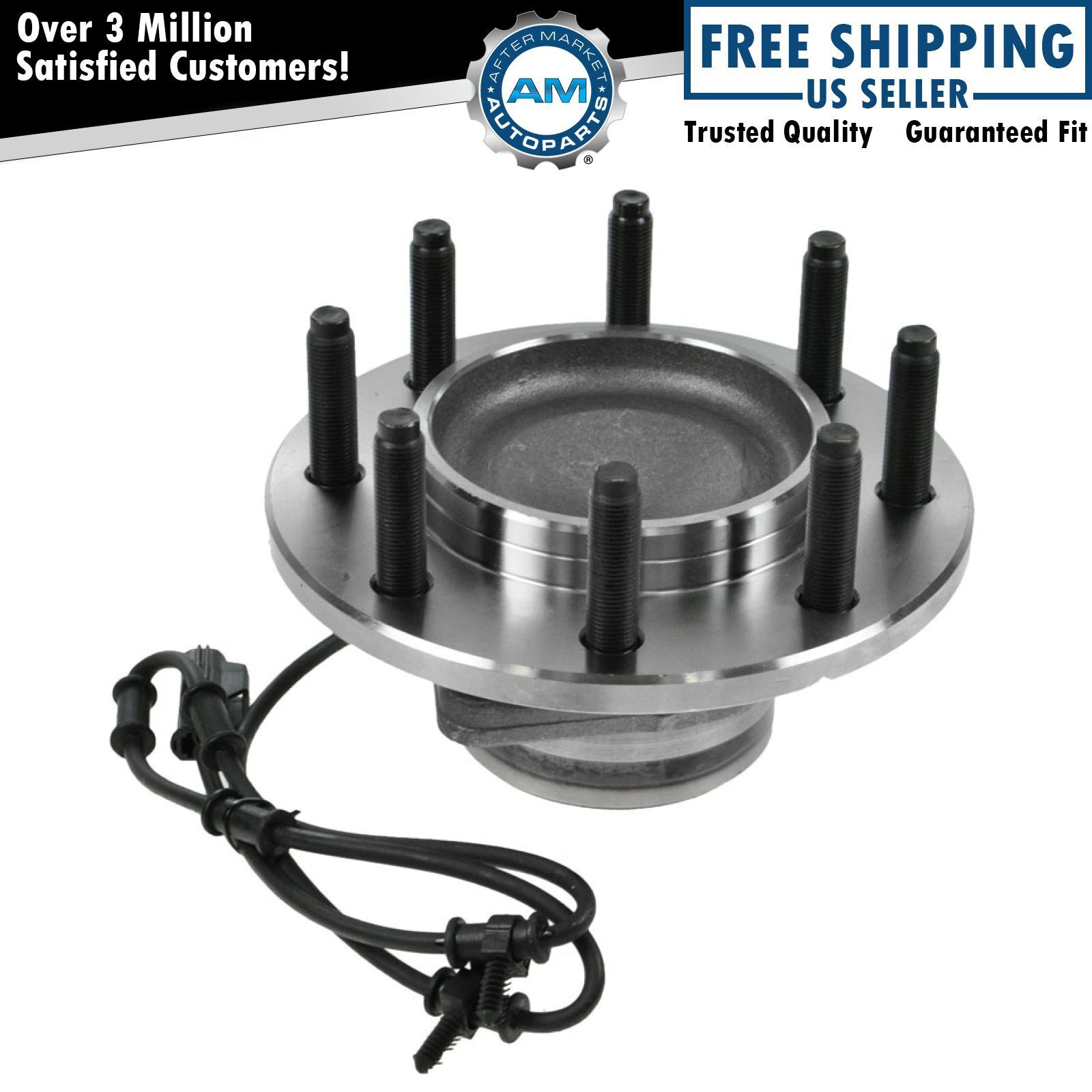 New Front Wheel Bearing Hub Assembly for Dodge Ram 2500 3500 w/ABS 2WD 8-Lug