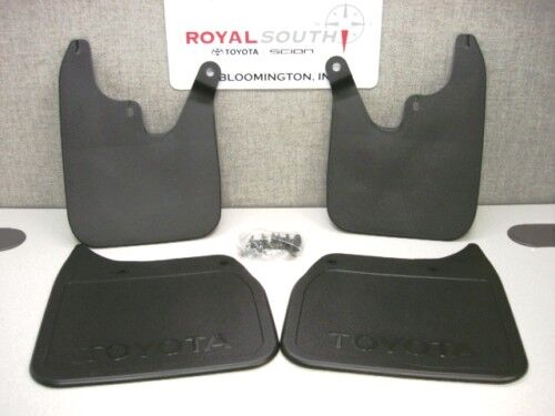 Toyota 00-02 Tacoma 2wd Mud Flap Guard Kit Genuine OEM OE  