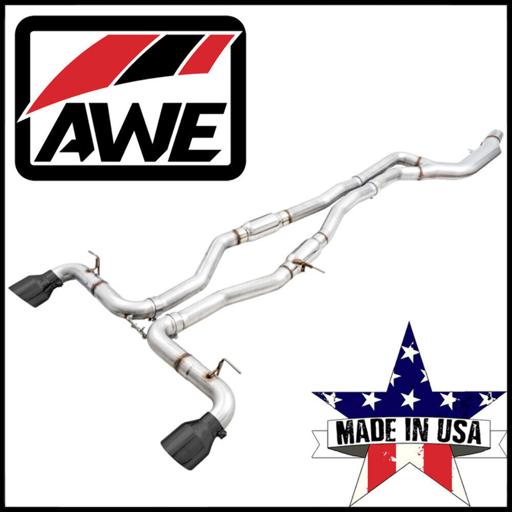 AWE  Resonated Track Cat-Back Exhaust System fit 2020-24 Toyota GR Supra 3.0L L6
