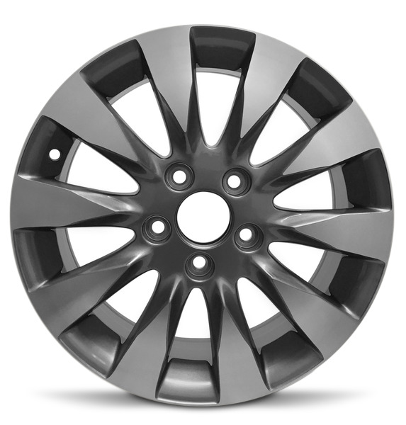 New Wheel For 2009-2011 Honda Civic 16 Inch Gun Metal Alloy Rim