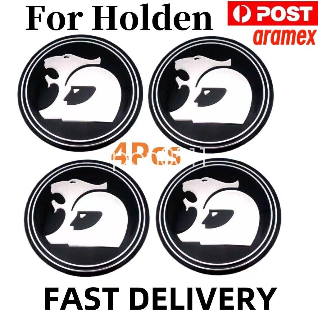 Set of 4 Wheel Centre Caps Holden 63mm HSV Coupe V2-VY VZ VE VF EX GTS Commodore