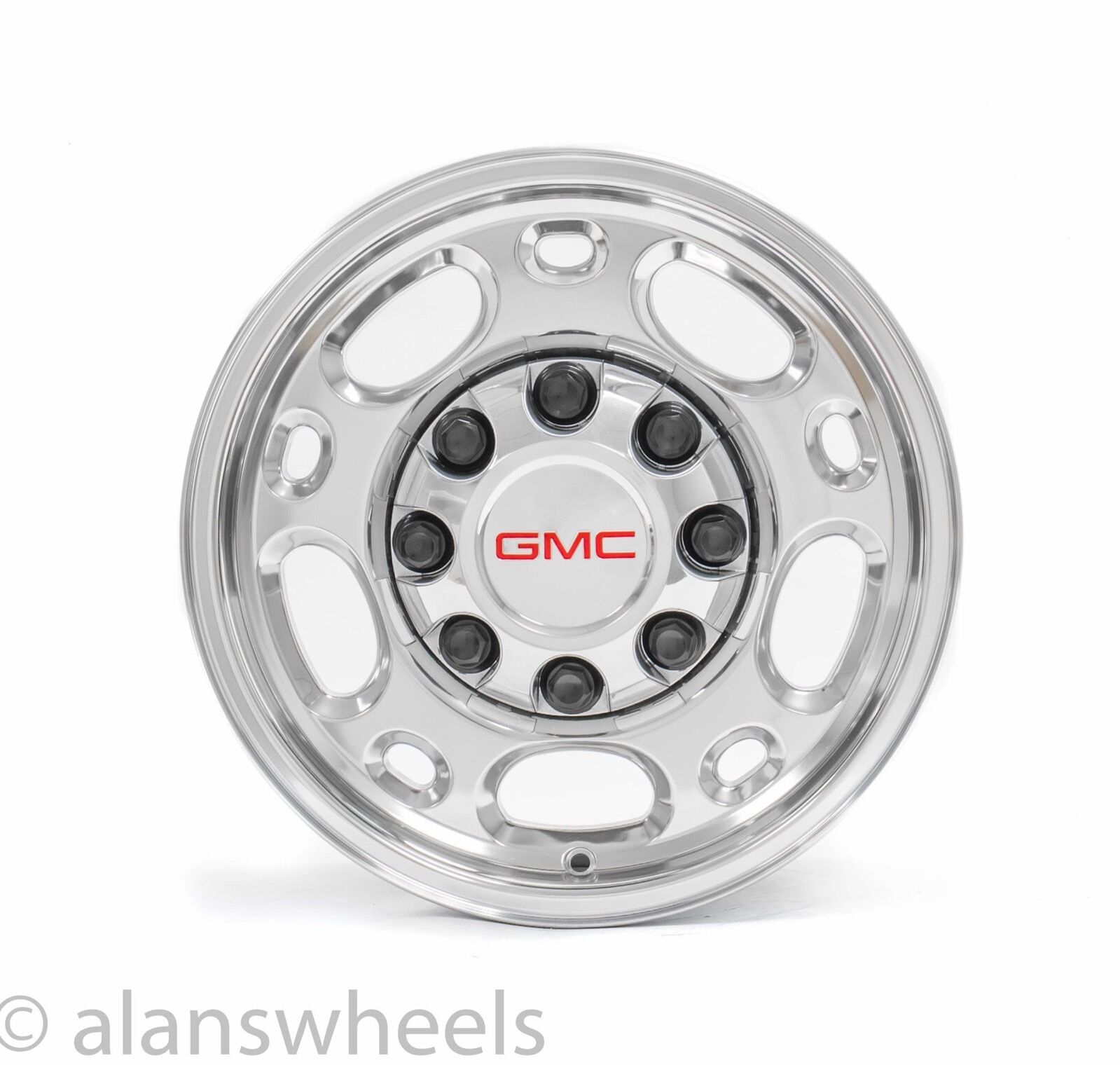 4 NEW GMC Sierra Yukon 2500 3500 8 lug Polished 16” Wheels Rims  5079