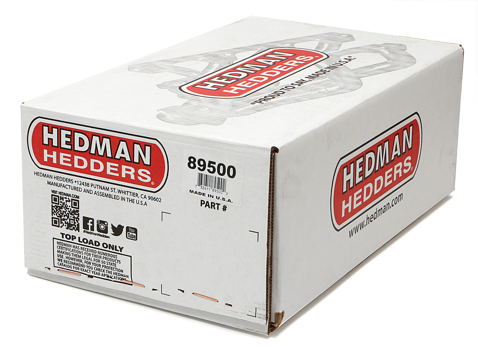 Hedman Hedders Sb V8 Compatible with/Replacement for Ford Ranger Header