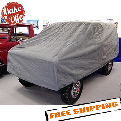 Rampage 1703 Breathable 4-Layer Full Car Cover for 1966-1977 Ford Bronco