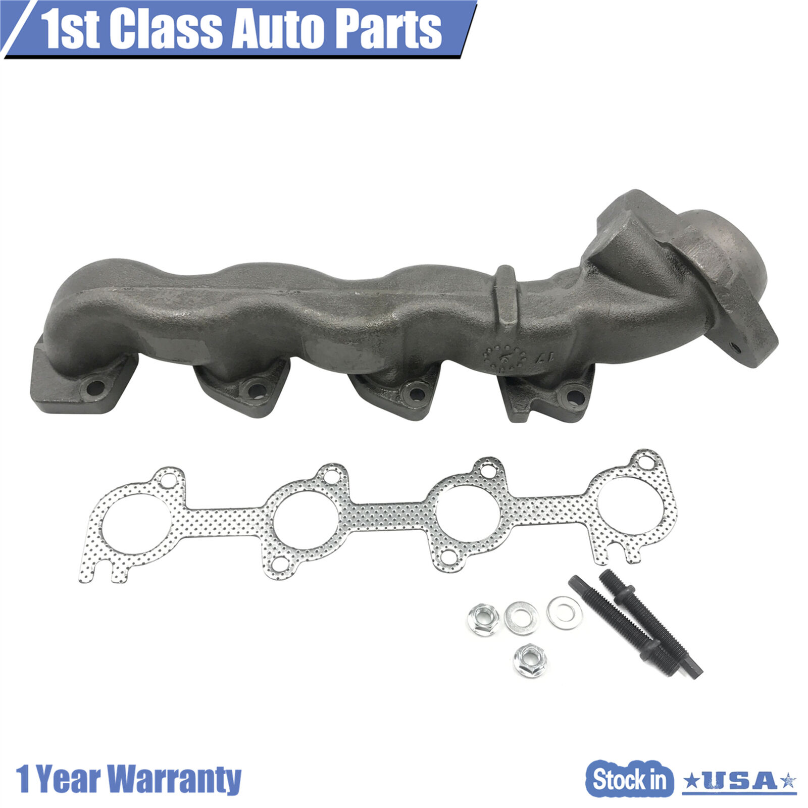 Exhaust Manifold Right Side For 97-99 Ford F150 F250 Lincoln Navigator 674398