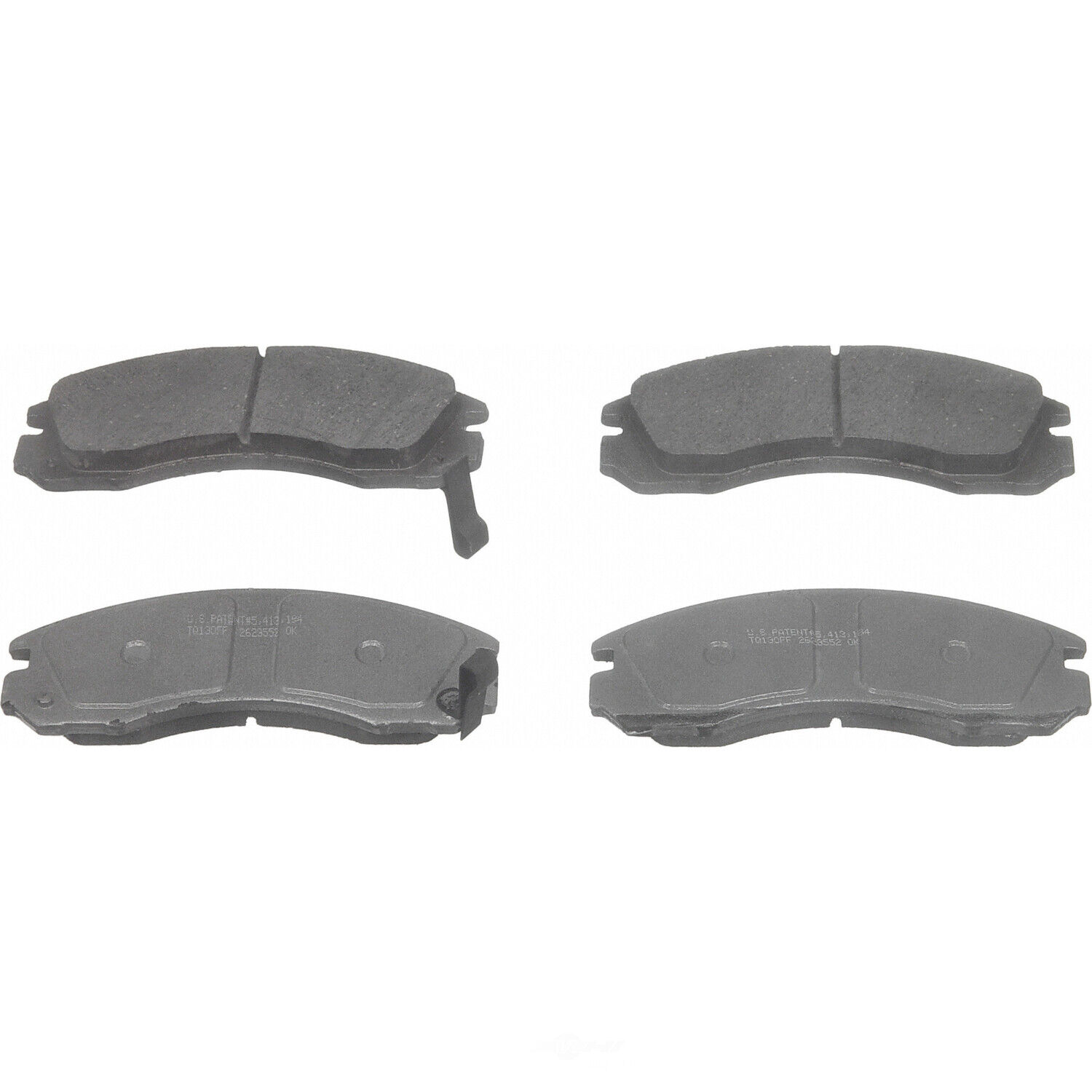 WAGNER PD530 Organic Thermo Quiet Disc Brake Pads Front 