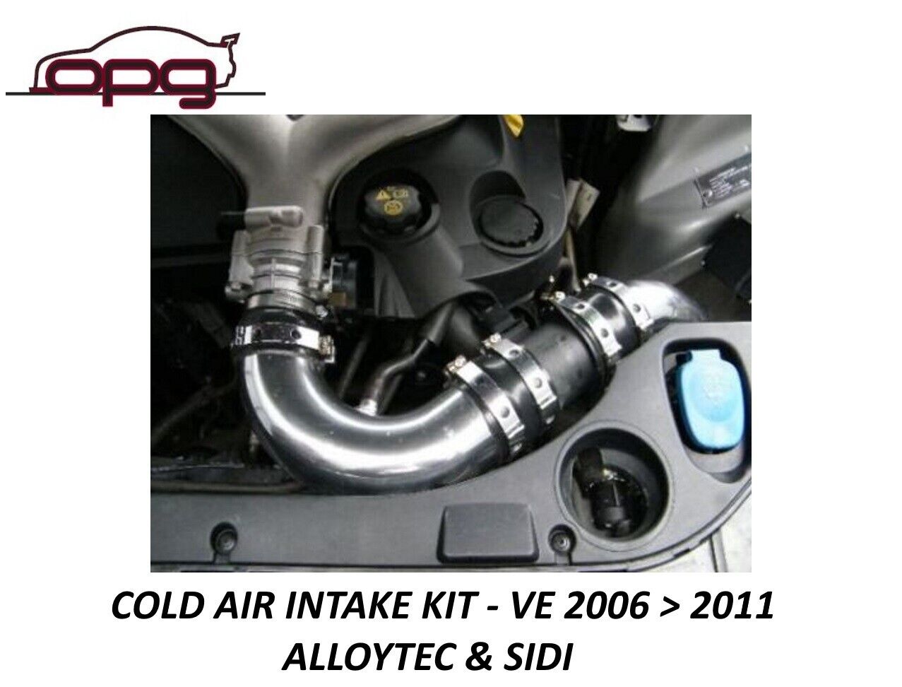 Cold Air Intake Kit for VE V6 Alloytec & Sidi to 2011 Thunder SV6 Calais Omega